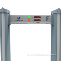 Detector de metales impermeable UM600 de paso de puerta